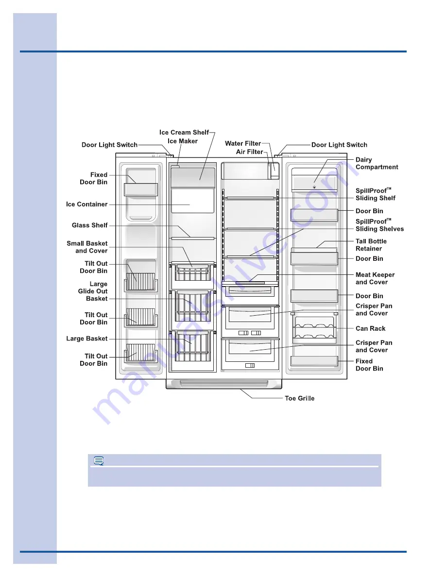 Electrolux EI23SS55 Use And Care Manual Download Page 10