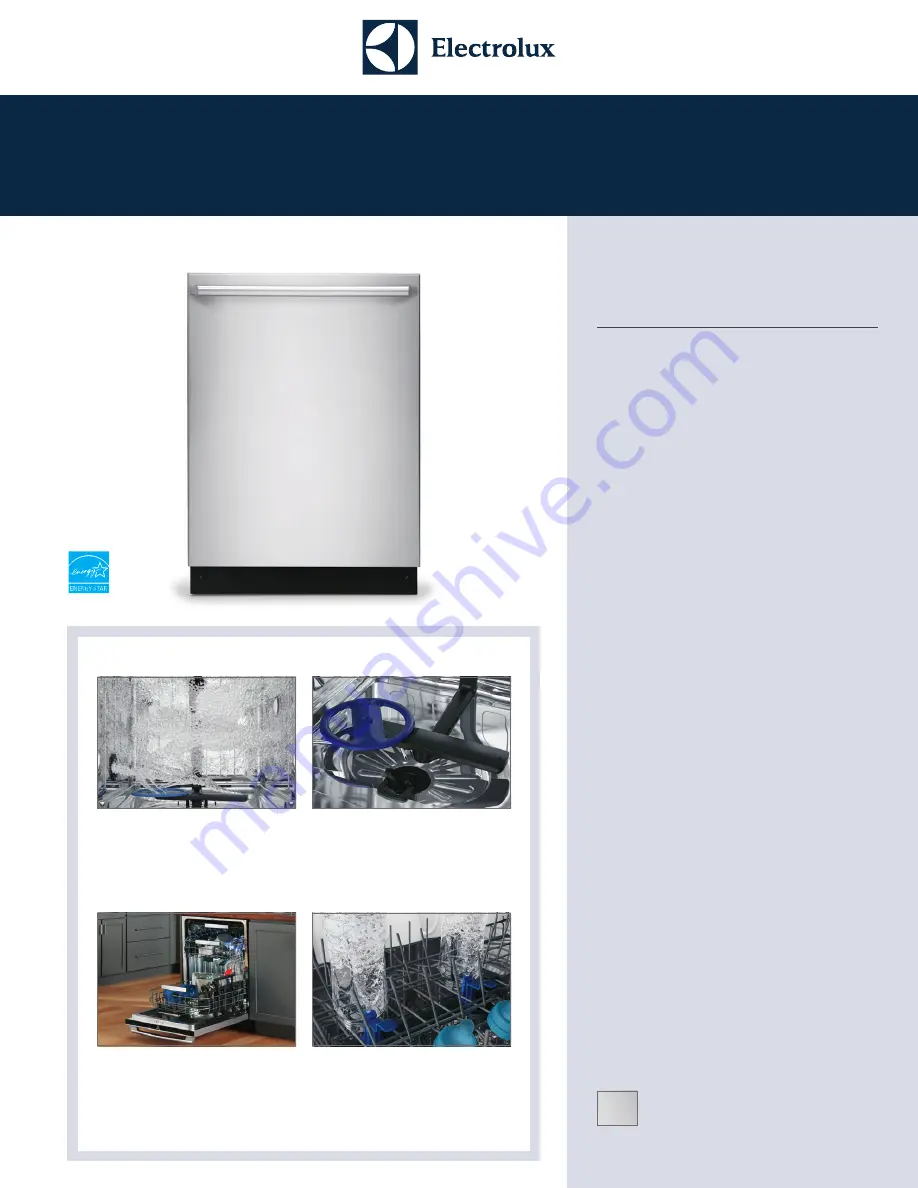 Electrolux EI24ID50QS Dimensions And Specifications Download Page 1