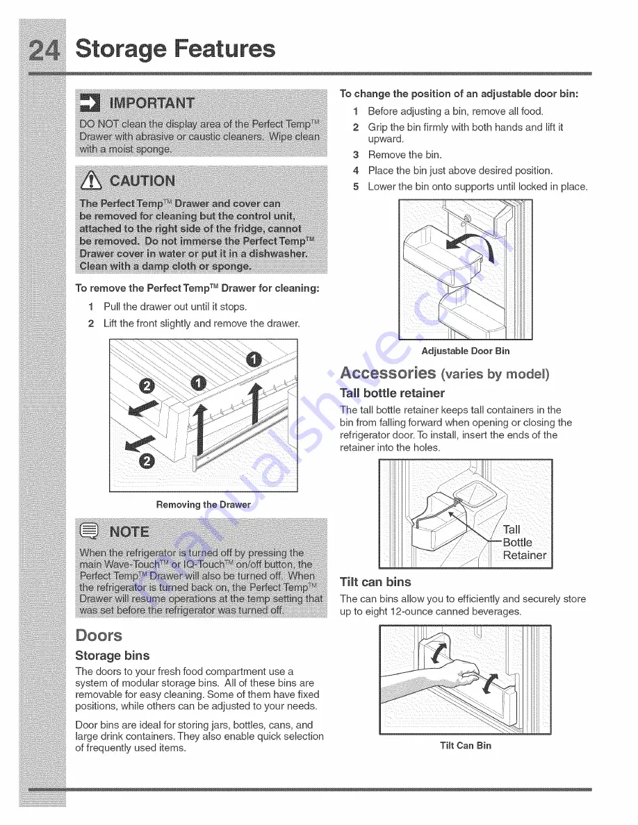 Electrolux EI27BS26JB0 Use & Care Manual Download Page 24