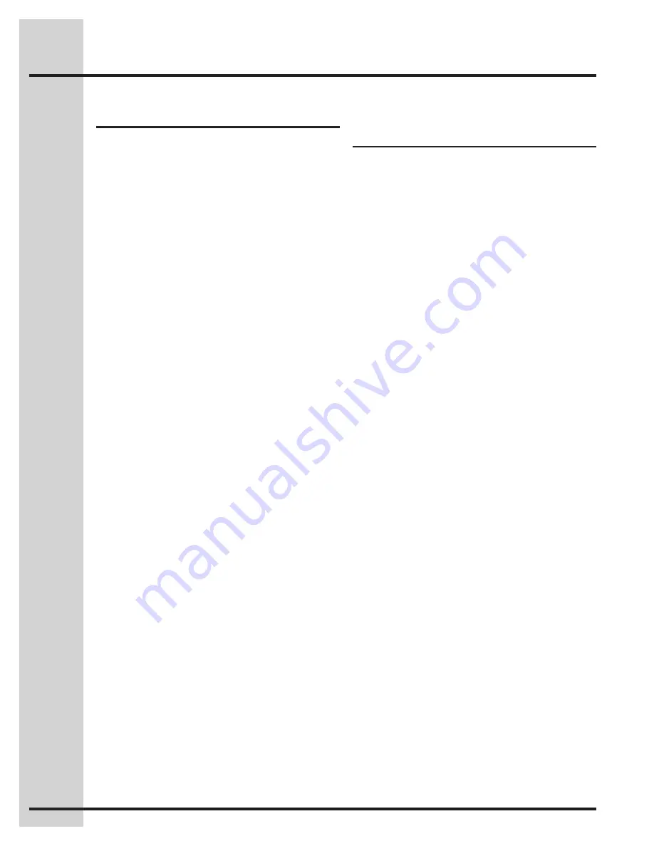 Electrolux EI27EW45KB Use And Care Manual Download Page 18