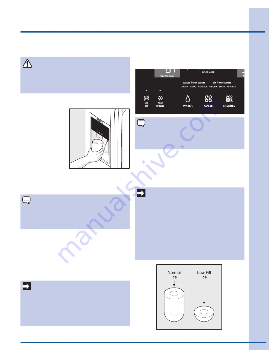 Electrolux EI28BS56I Series Use And Care Manual Download Page 19