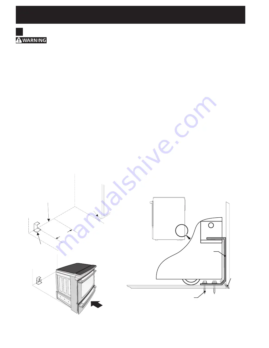 Electrolux EI30ES55LB Installation Instructions Manual Download Page 12