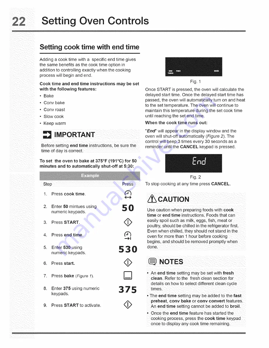 Electrolux EI30GF35JSA Use & Care Manual Download Page 22