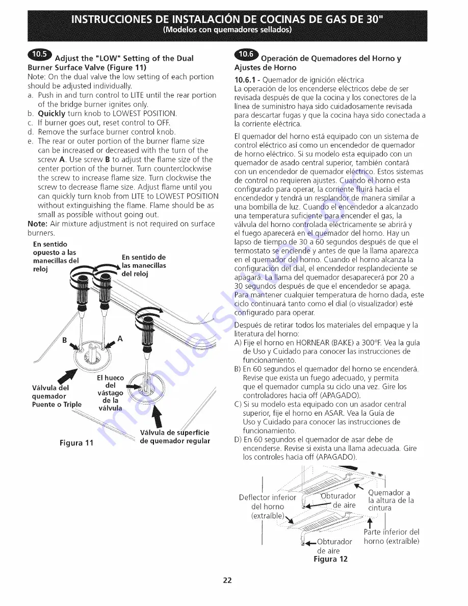 Electrolux EI30GS55JSB Installation Instructions Manual Download Page 22