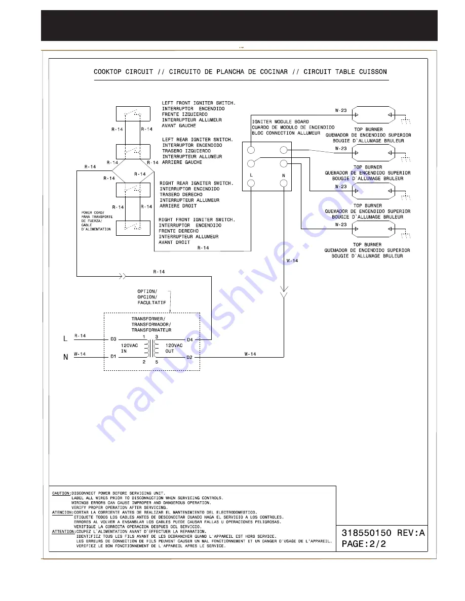 Electrolux EI30GS55LW Installation Instructions Manual Download Page 40