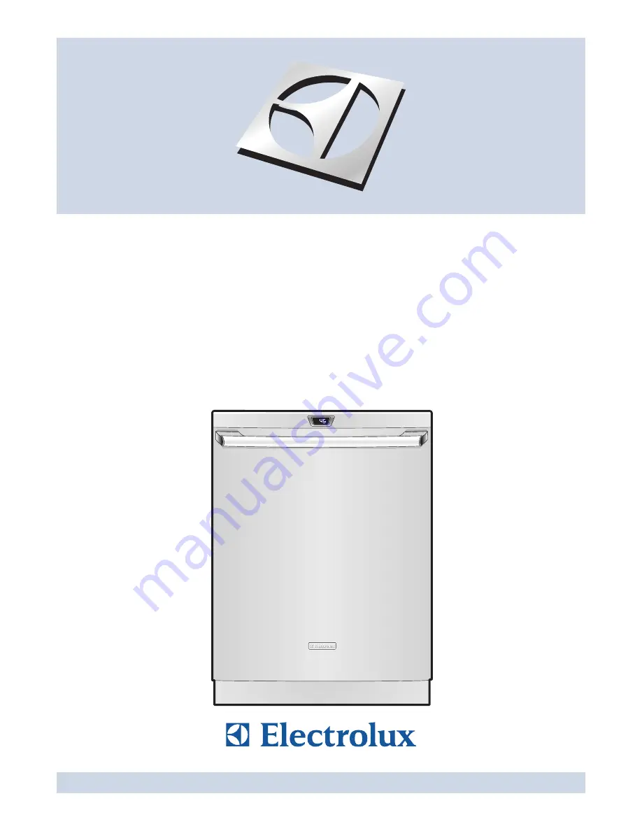 Electrolux EIDW6105 Use And Care Manual Download Page 1