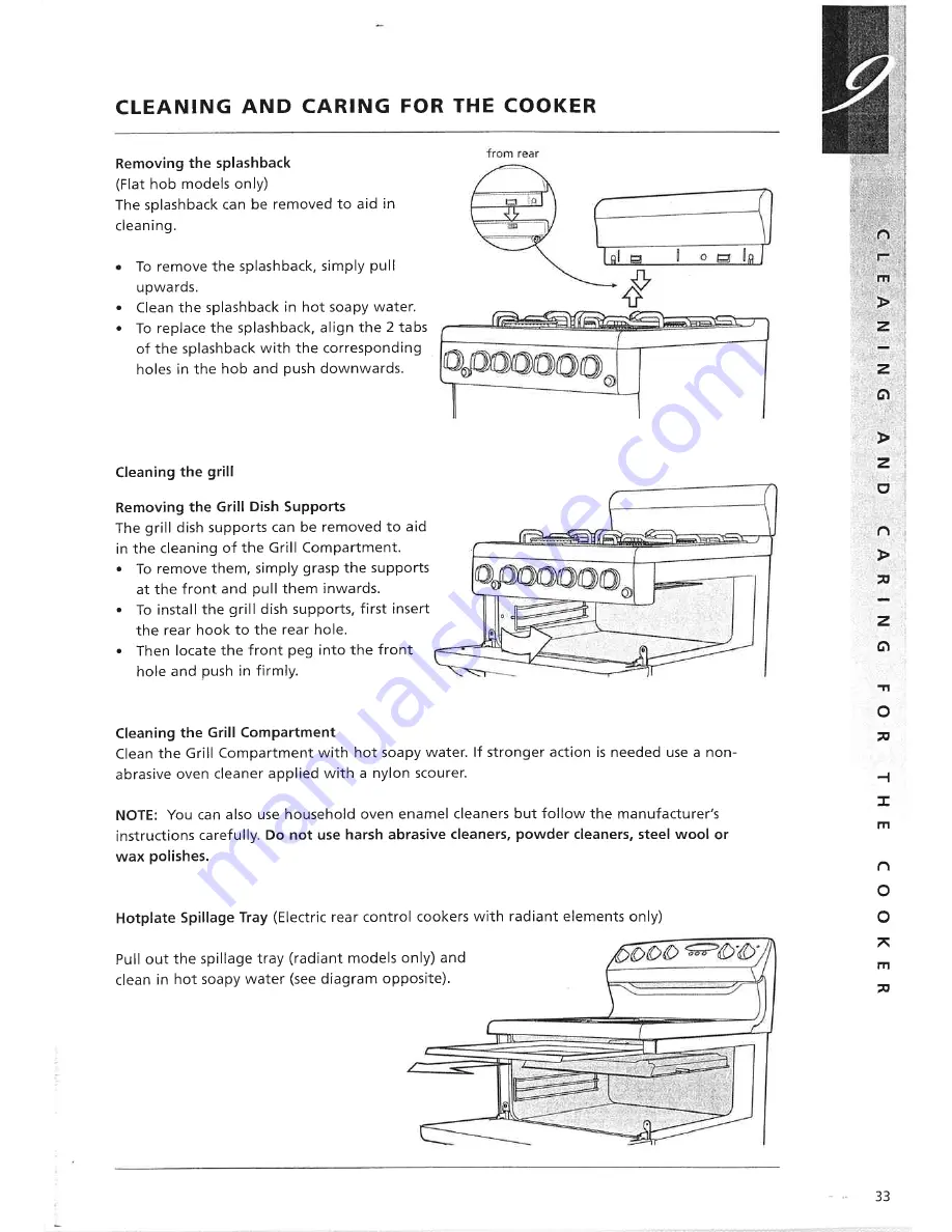 Electrolux Electric and Gas Cookers Скачать руководство пользователя страница 33