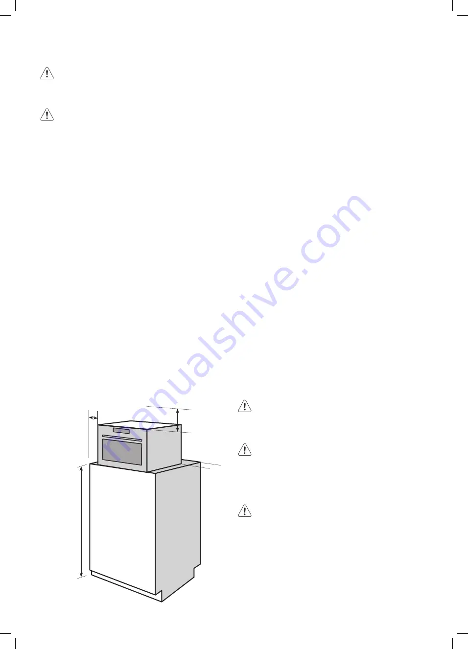 Electrolux EMG25D59EB Installation & User Manual Download Page 12