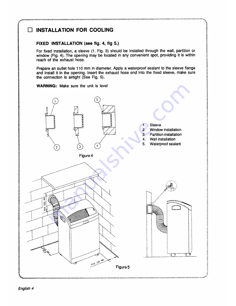 Electrolux EMP-800 Installation And Operating Instructions Manual Download Page 5