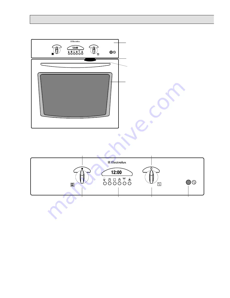 Electrolux EOB 854 Instruction and Скачать руководство пользователя страница 5