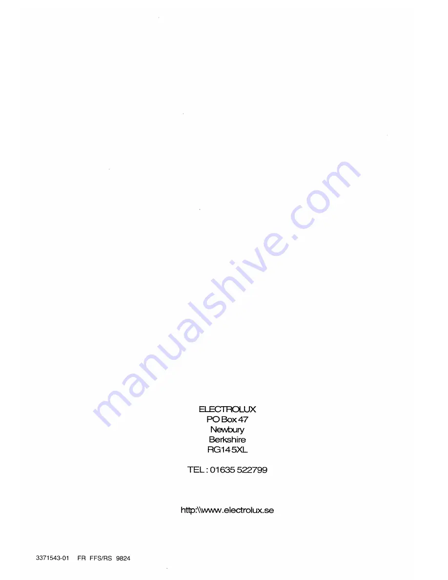 Electrolux EOB945 Operating And Installation Manual Download Page 32