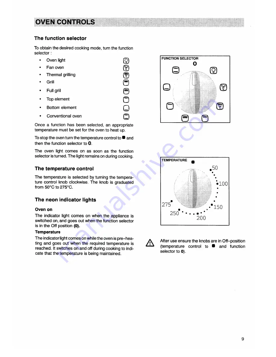 Electrolux EOB974 Скачать руководство пользователя страница 9