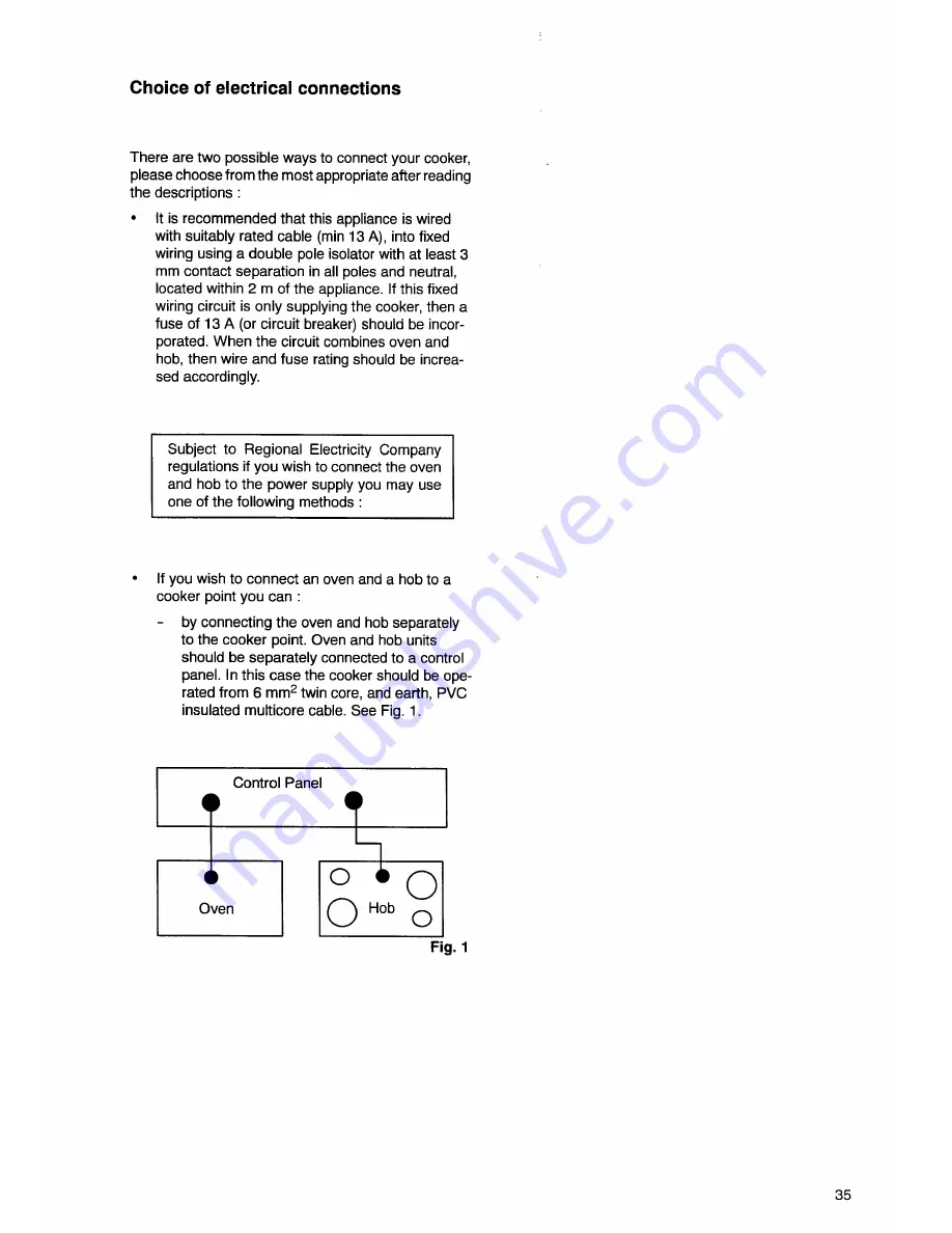 Electrolux EOB975 Operation And Installation Manual Download Page 34