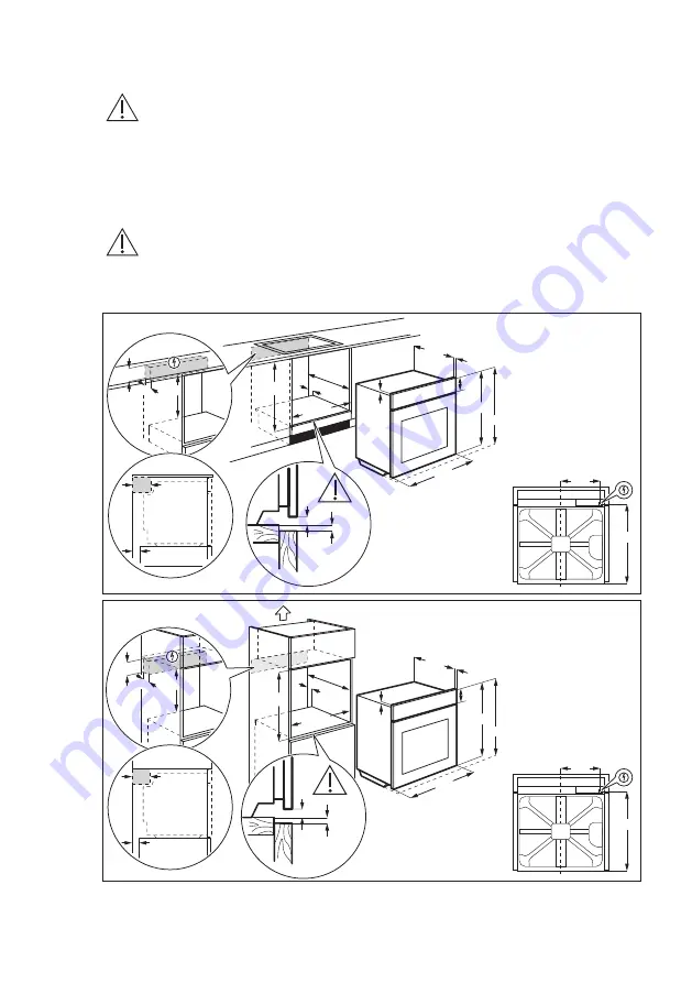 Electrolux EOC6P50X User Manual Download Page 8