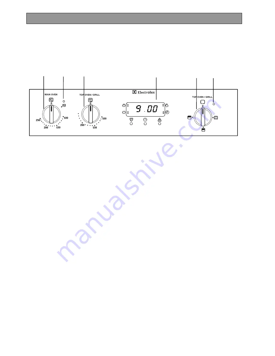 Electrolux EOD6330 Owner'S Manual Download Page 12