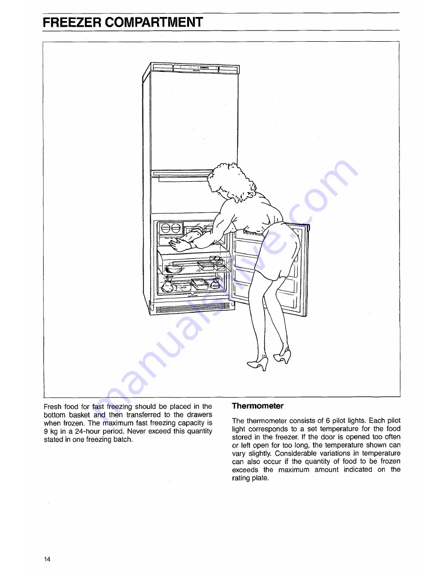 Electrolux ER 2921 H Скачать руководство пользователя страница 14