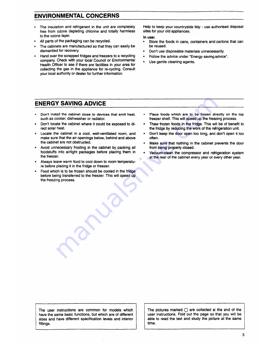 Electrolux ER 8215B Instruction Booklet Download Page 3