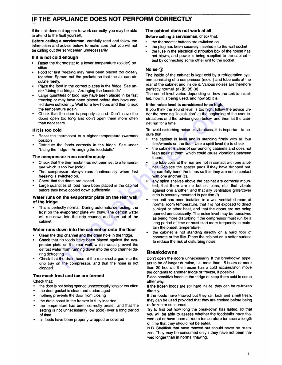 Electrolux ER 8396B Instruction Book Download Page 13