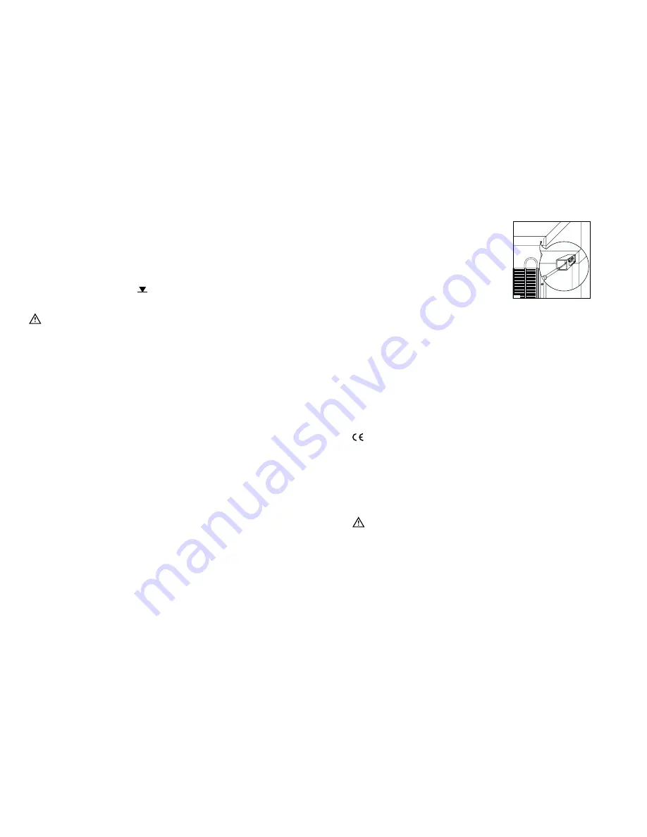 Electrolux ERB 3422 X Installation And Instruction Manual Download Page 13