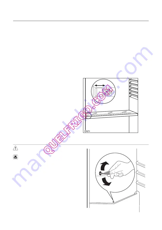 Electrolux ERD24310W User Manual Download Page 13