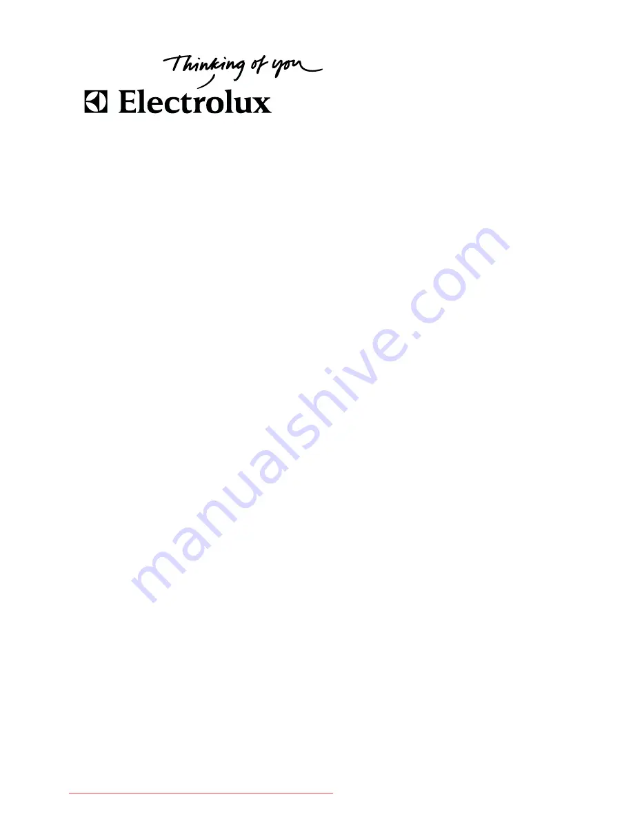 Electrolux ERE 39391 W8 Скачать руководство пользователя страница 1