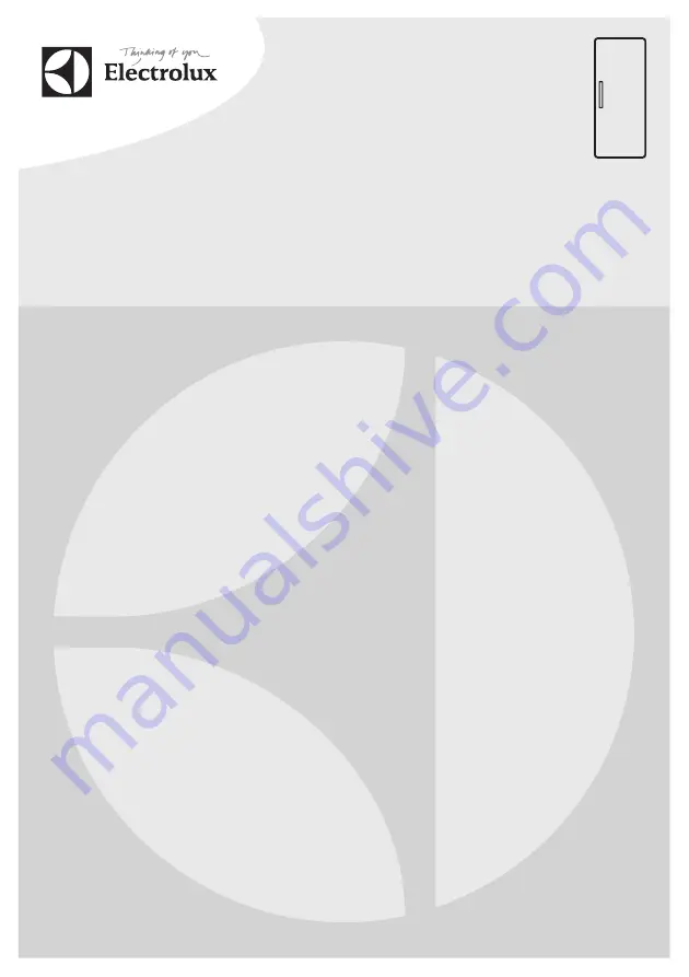 Electrolux ERF3110AOW User Manual Download Page 1