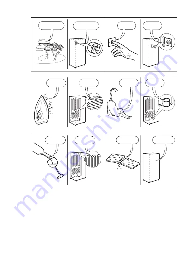 Electrolux ERF3110AOW Скачать руководство пользователя страница 36