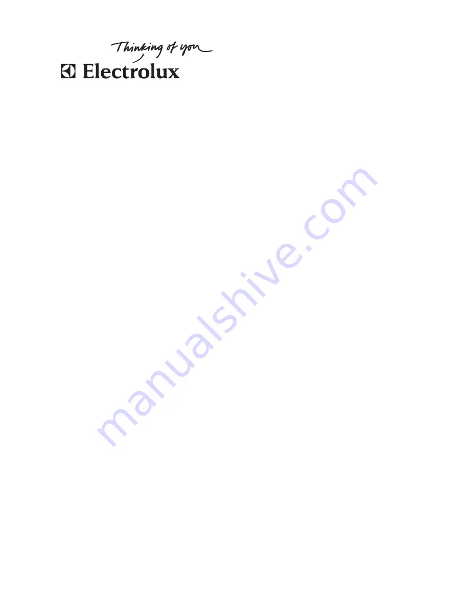 Electrolux ERN16310 User Manual Download Page 1