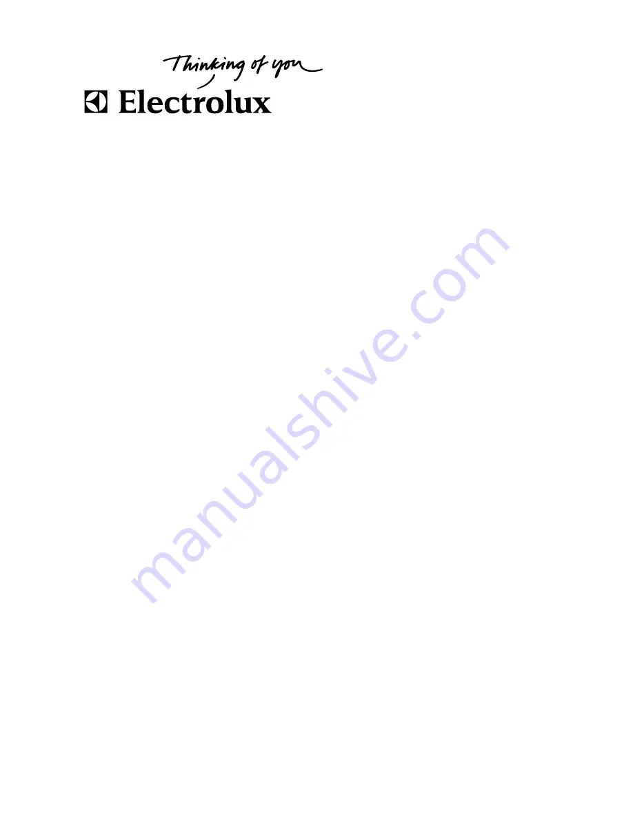 Electrolux ERN18510 User Manual Download Page 1