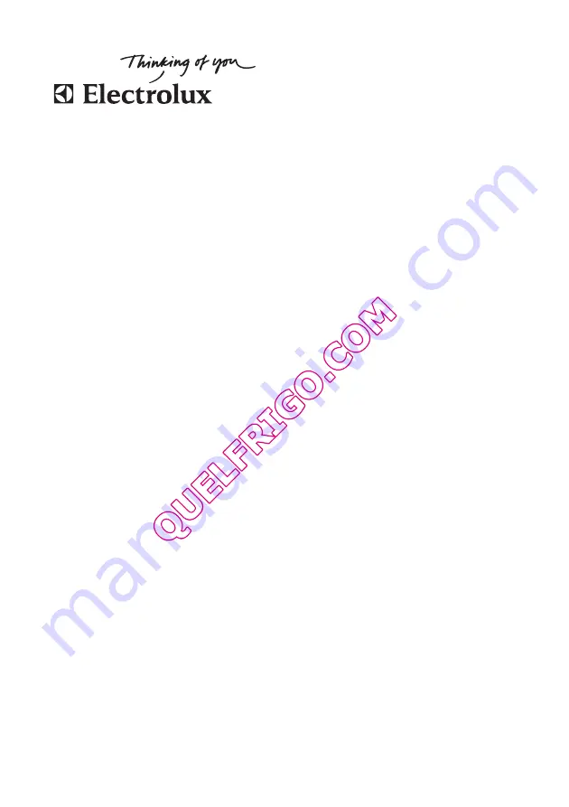 Electrolux ERN24300 User Manual Download Page 1