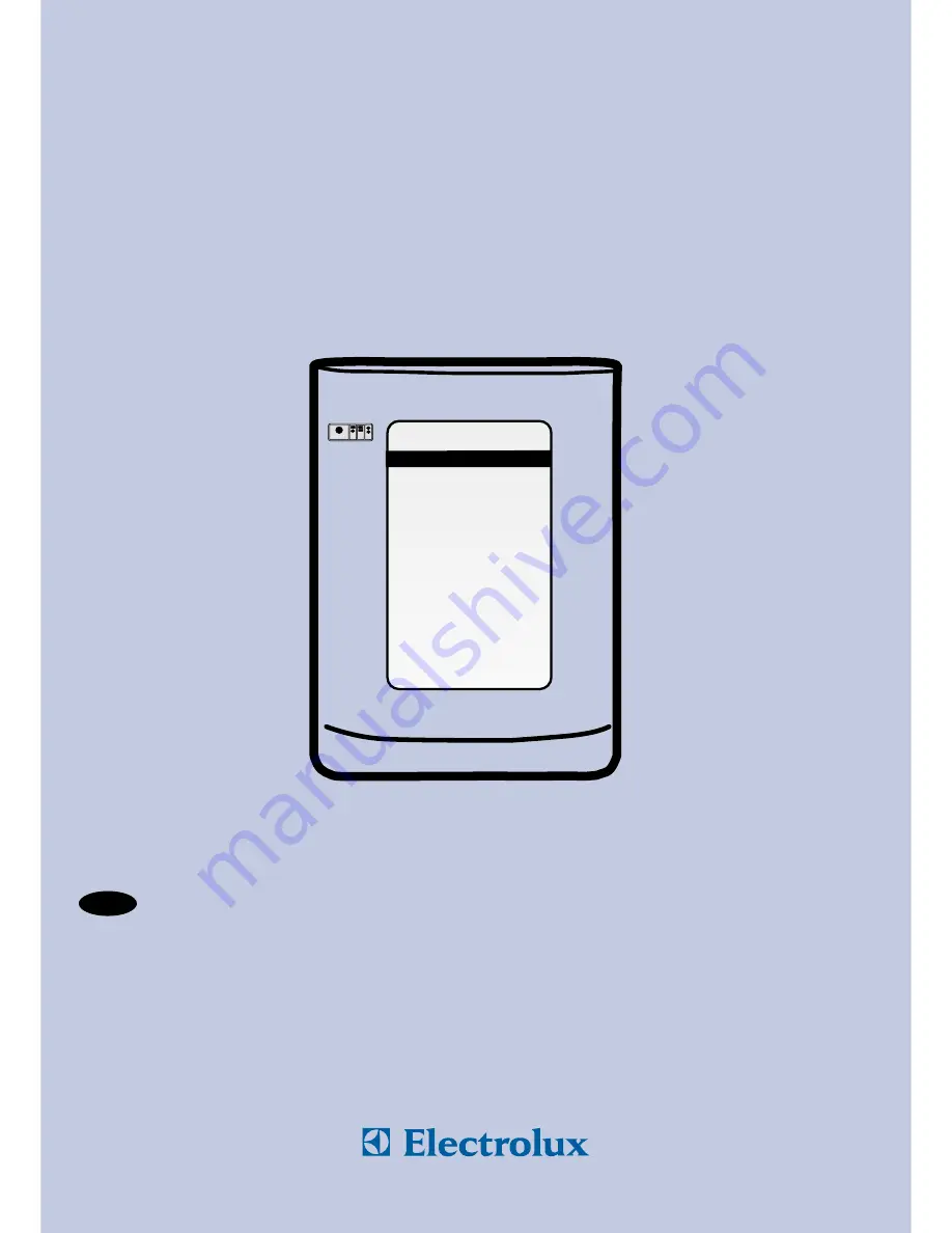 Electrolux ESF 6146 S Instruction Book Download Page 1