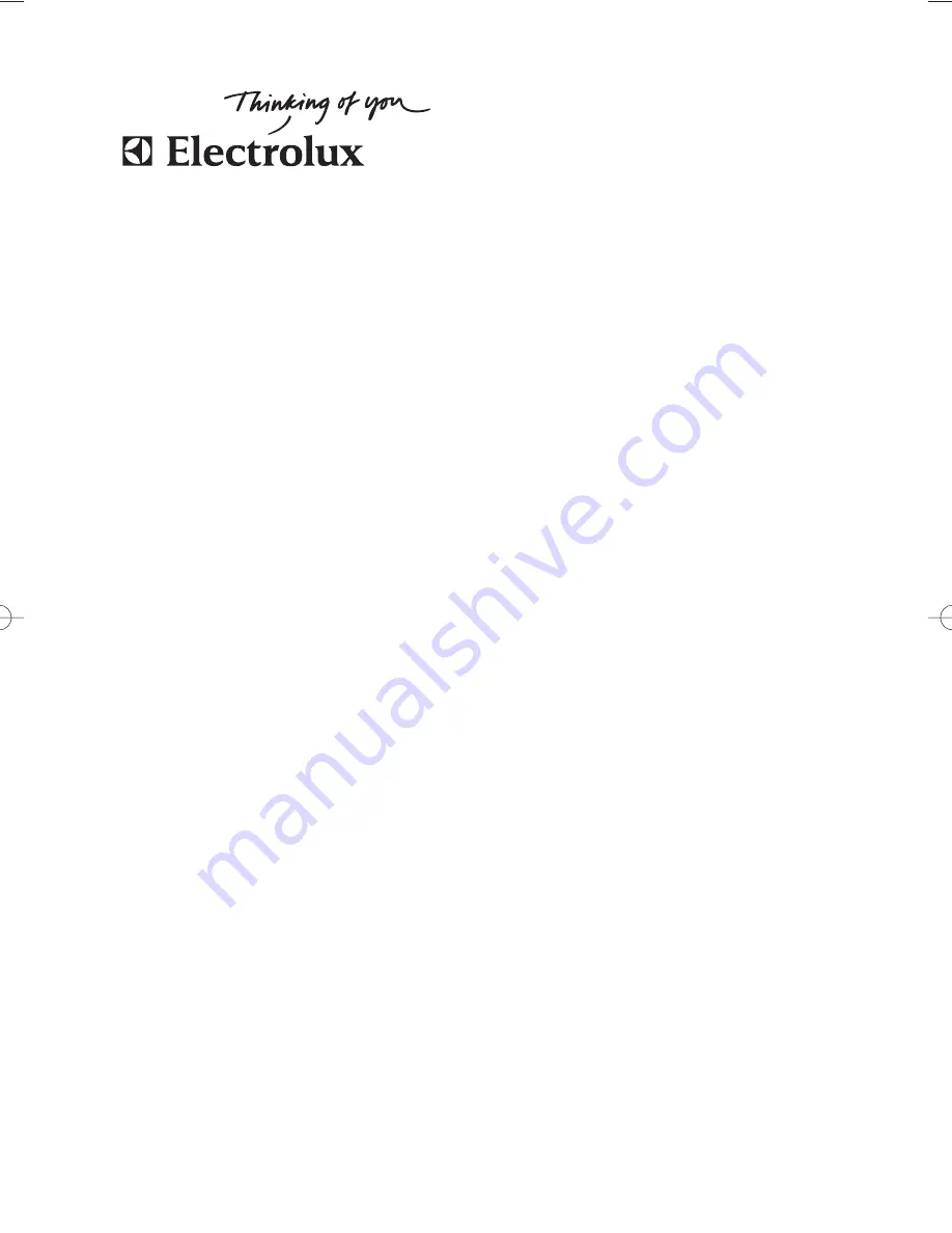 Electrolux ESF 68500 User Manual Download Page 1