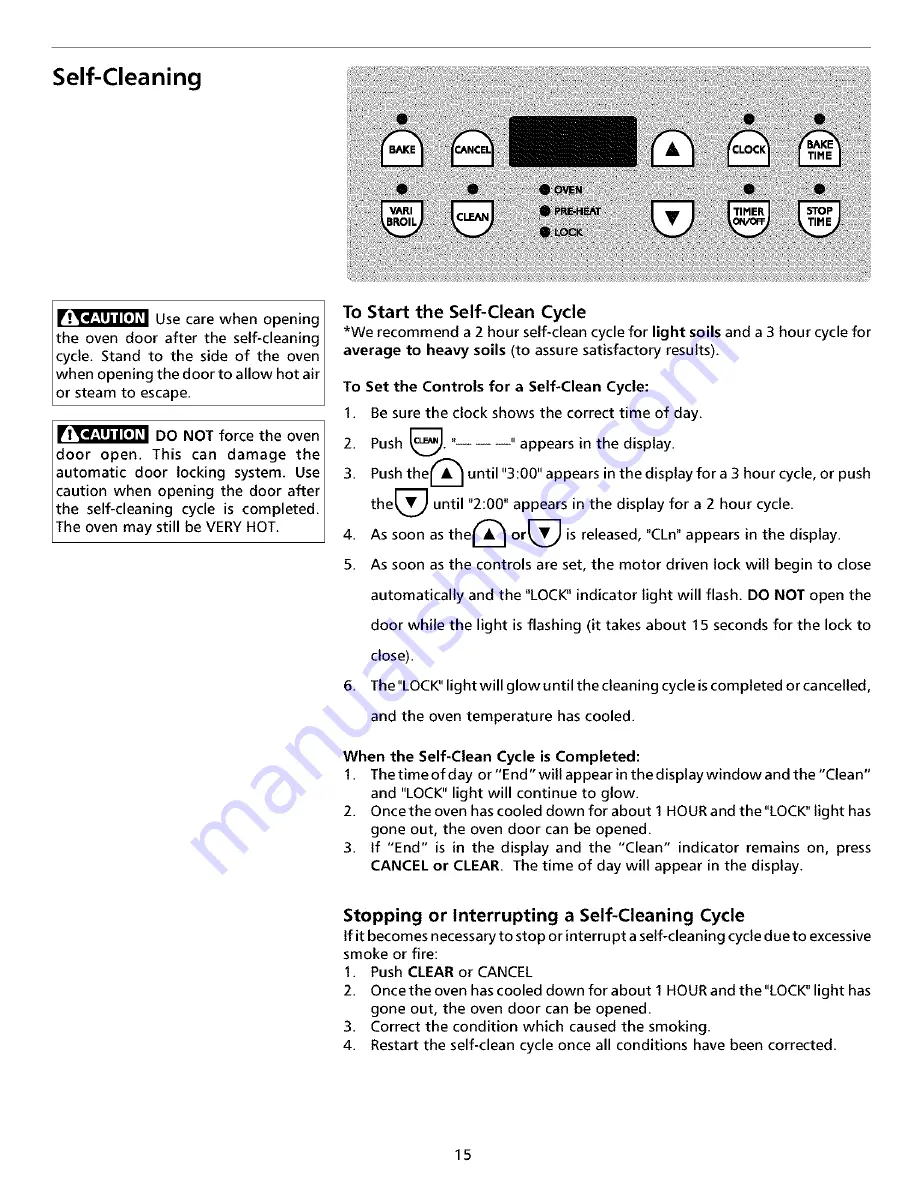 Electrolux ESIII Owner'S Manual Download Page 15