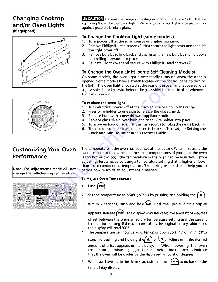 Electrolux ESIII Owner'S Manual Download Page 19