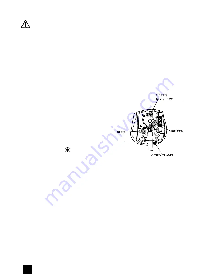 Electrolux EU 6047T Installation And Instruction Manual Download Page 16