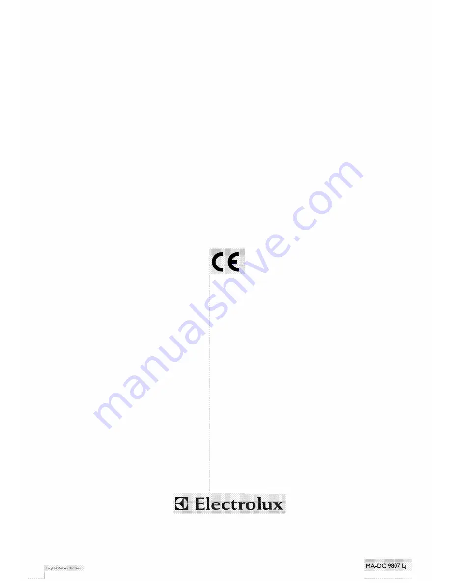 Electrolux EU 7117C Instruction Booklet Download Page 16