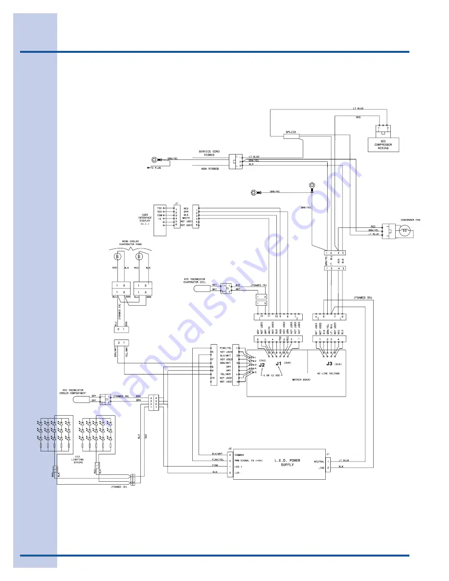 Electrolux European Wine Tower Service Manual Download Page 18