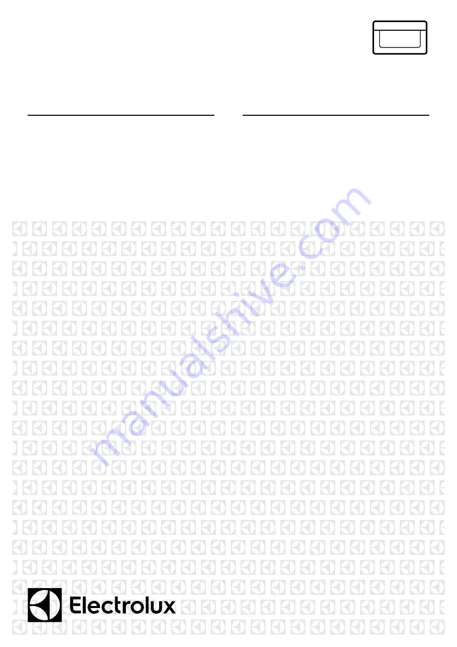 Electrolux EVEM645DSD Installation & User Manual Download Page 1