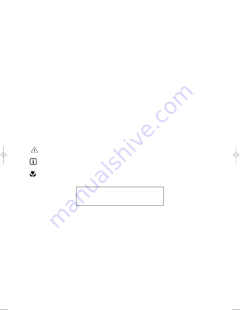 Electrolux EW 1259 W Instruction Booklet Download Page 2