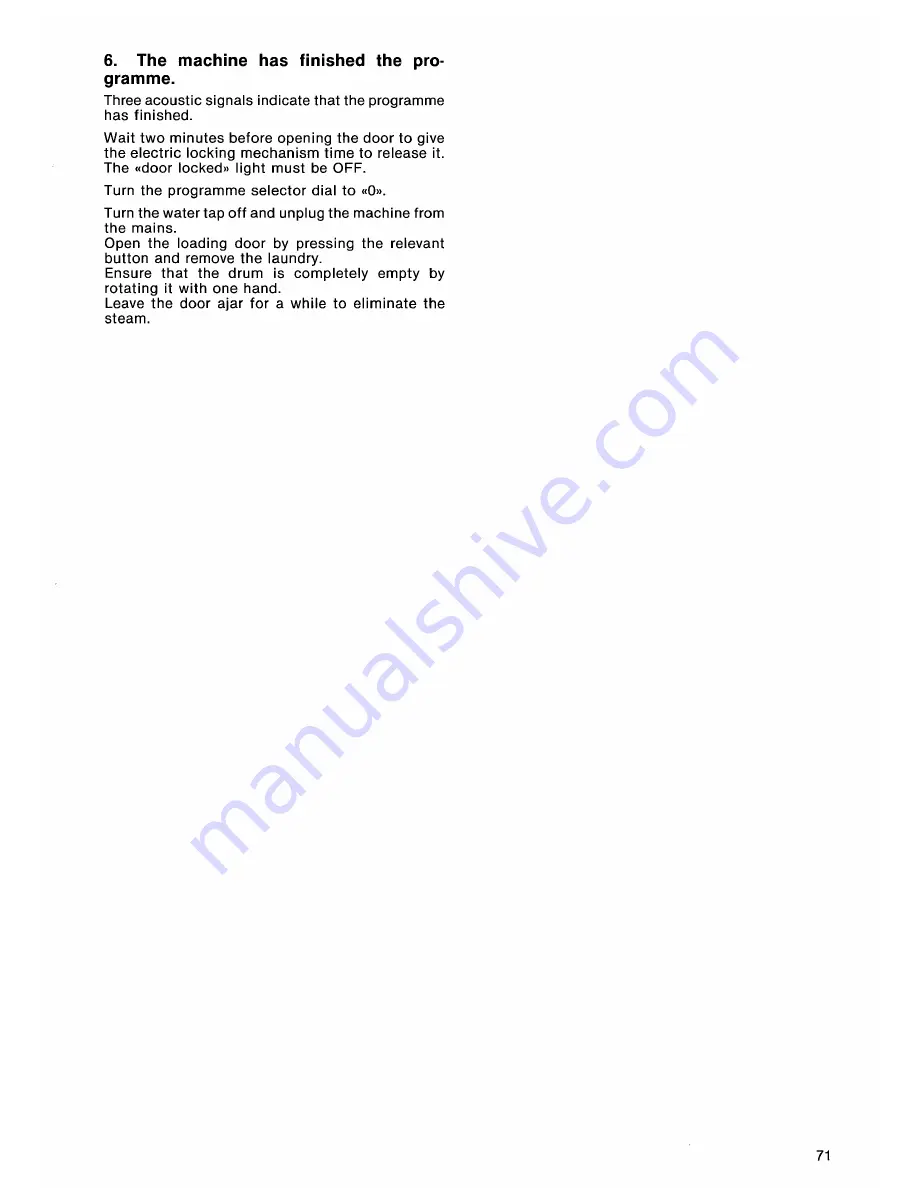 Electrolux EW 1547 F Installation And Instruction Manual Download Page 13