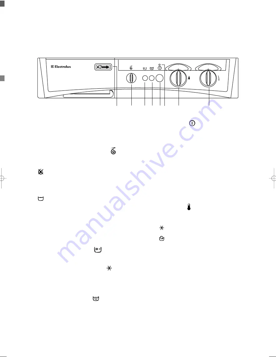 Electrolux EW 611 F Скачать руководство пользователя страница 10