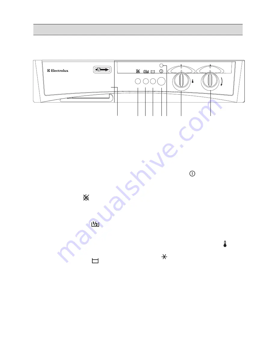 Electrolux EW 643 F Installation And Instruction Manual Download Page 8