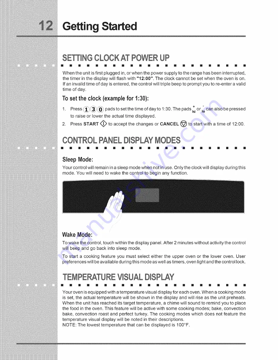 Electrolux EW27EW65GB4 Use & Care Manual Download Page 12