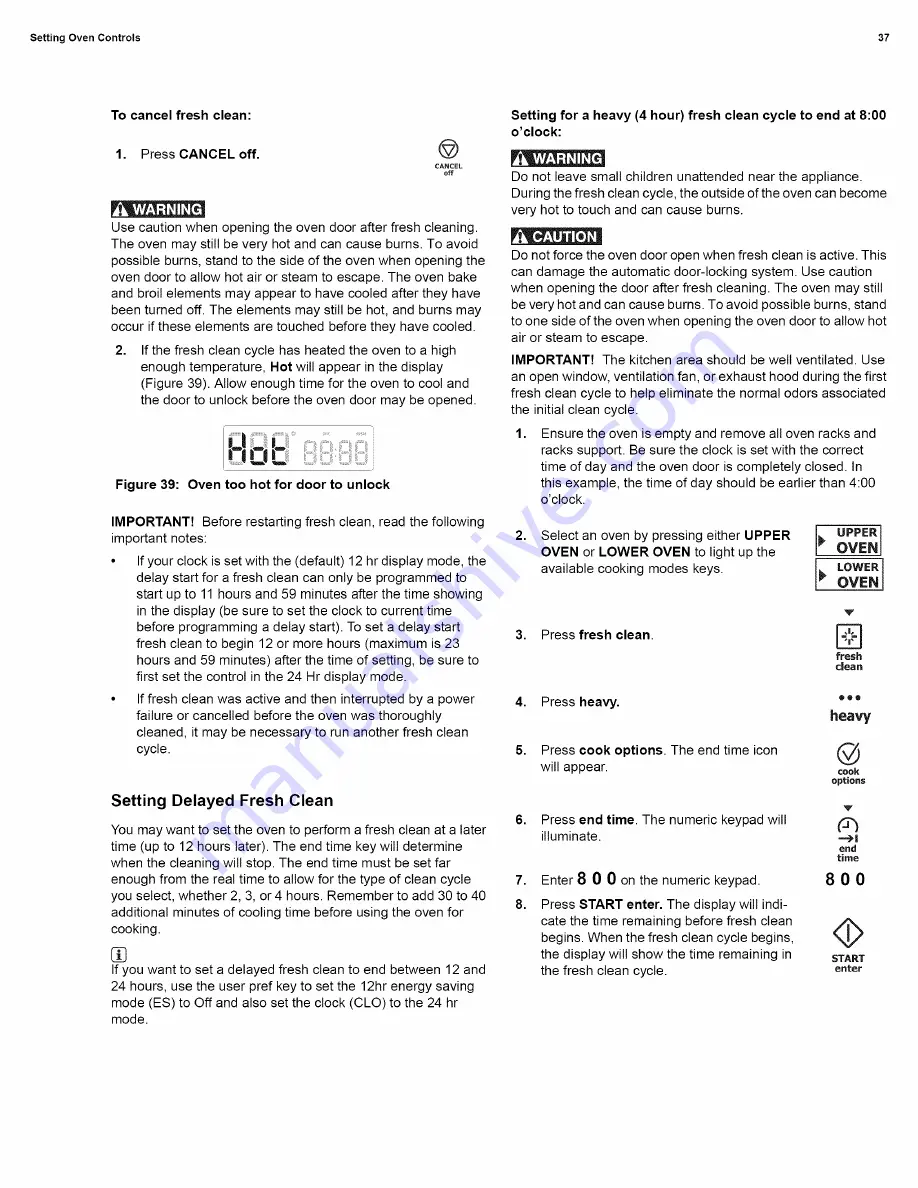 Electrolux EW27EW65PSB Use And Care Manual Download Page 37