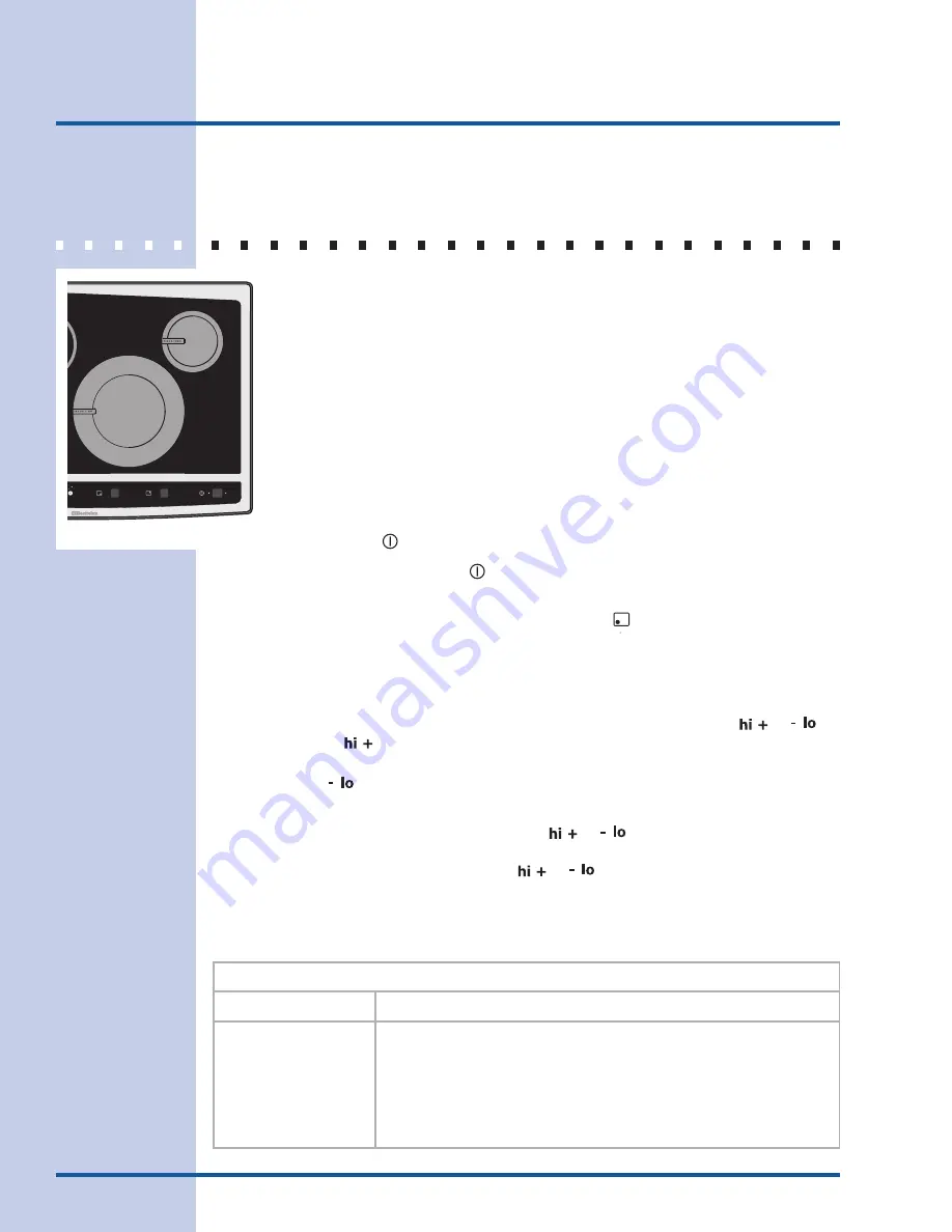 Electrolux EW30CC55G S Use & Care Manual Download Page 20