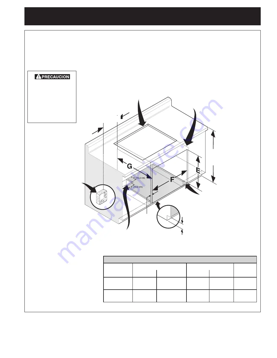 Electrolux EW30GC60PS Installation Instructions Manual Download Page 13