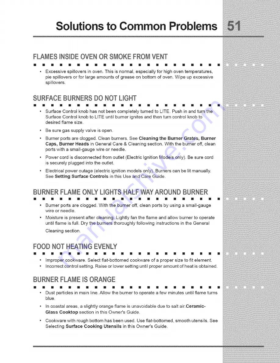 Electrolux EW30GS65GB1 Use & Care Manual Download Page 51