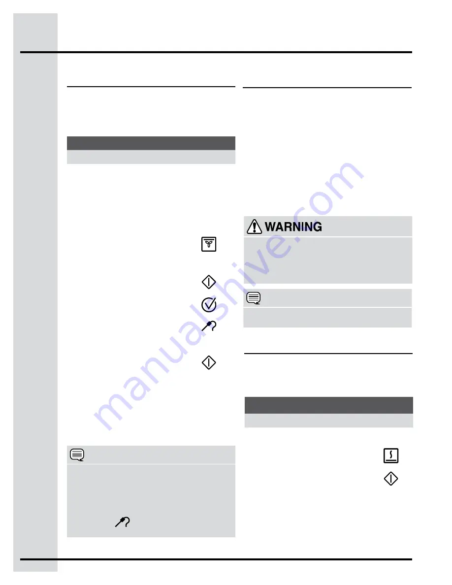 Electrolux EW30GS80RS Use And Care Manual Download Page 30