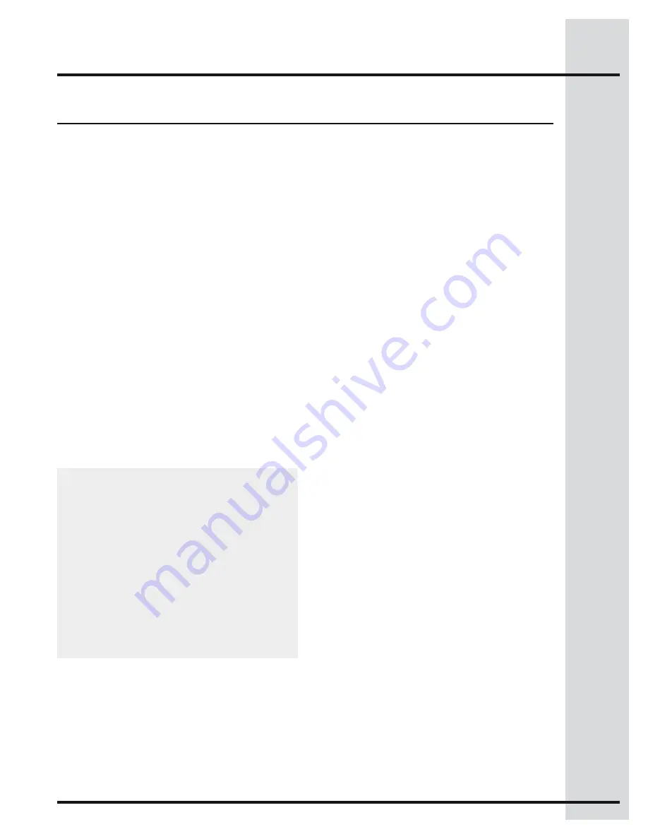 Electrolux EW30MC65JS (French) Manual D’Utilisation Et D’Entretien Download Page 11