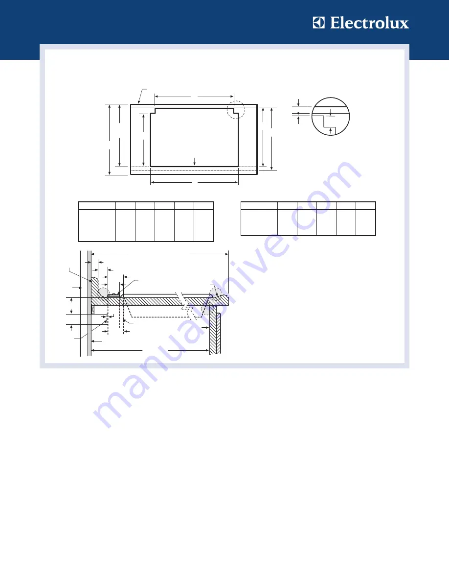 Electrolux EW36IC60I S Dimensions And Installation Information Download Page 4